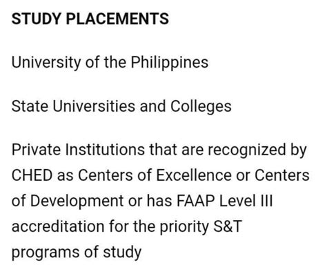 dost accredited schools in the philippines|DOST.